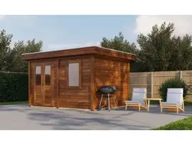 Lugarde Select Modern | Tuinhuis Bodegraven 388 x 300 | Bruin Geolied