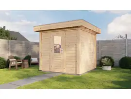 Lugarde Select Modern | Tuinhuis Garderen 250 x 250 | Onbehandeld