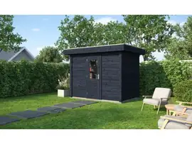 Lugarde Select Modern | Tuinhuis Hoeven 300 x 200 | Zwart Geolied