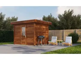 Lugarde Select Modern | Tuinhuis Amsterdam 300 x 250 | Bruin Geolied