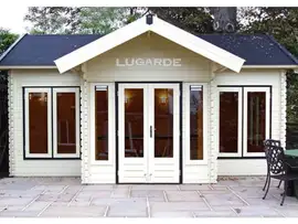 Lugarde | Luxe maatwerk tuinhuis met zadeldak B22