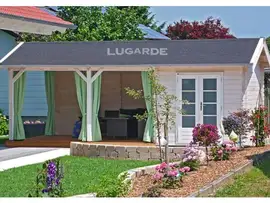 Lugarde | Tuinhuis met veranda B59