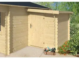 Tuindeco | Aanbouw 28 Tuinhuis | Onbehandeld