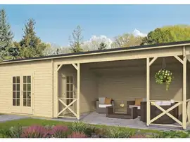 Tuindeco | Mokka Tuinhuis | Onbehandeld