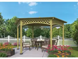 Tuindeco | Prieel Groot met Dak en Staanders