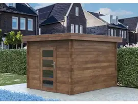 Fonteyn | Tuinhuis Eda 250 x 300 | HG bruin