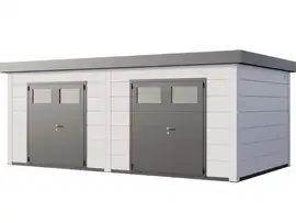 Telluria | Tuinhuis Duo 3336 | Wit