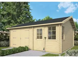 Tuindeco | Moa Garage | Onbehandeld