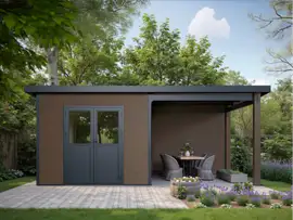 Fonteyn | Composiet Tuinhuis Jarmo 560 x 288