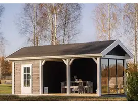 Lugarde | Douglas buitenverblijf met overkapping PSD22