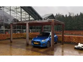 Showmodel Carport Parkeerplaats