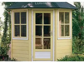 Lugarde | Achthoekig tuinhuis met piramidedak P86