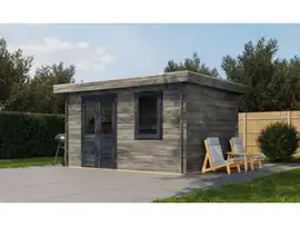 Lugarde Select | Tuinhuis Renkum 400 x 300 | Keteldruk Grijs