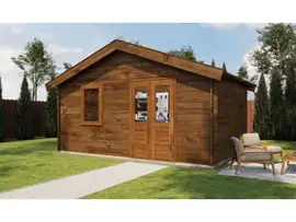 Lugarde Select | Tuinhuis Wolfheze 500 x 300 | Keteldruk Bruin