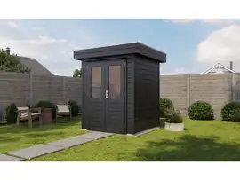 Lugarde Select Prima | Tuinhuis Alkmaar 180 x 180 cm | RAL 7021