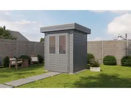 Lugarde Select Prima | Tuinhuis Alkmaar 180 x 180 cm | RAL 7037