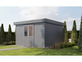 Lugarde Select Prima | Tuinhuis Helmond 360 x 360 cm | RAL 7037