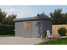 Lugarde Select Prima | Tuinhuis Heerenveen 420 x 420 cm | RAL 7037