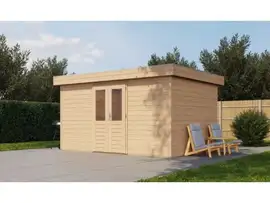 Lugarde Select Prima | Tuinhuis Hoofddorp 420 x 300 cm | Onbehandeld