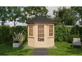 Lugarde Select Prima tuinhuis Zaandam Ø250x - Onbehandeld