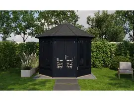 Lugarde Select Prima tuinhuis Drachten Ø300x - Zwart