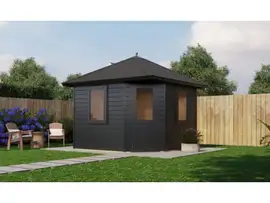 Lugarde Select Prima | Tuinhuis Nieuwegein 300 x 300 cm | RAL 7021