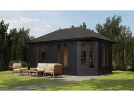 Lugarde Select Prima tuinhuis Utrecht 480x300cm - RAL 7021