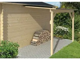 Tuindeco | Aanbouw Zijluifel 175 cm | Onbehandeld