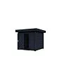 Lugarde Select Modern | Tuinhuis Garderen 250 x 250 | Zwart Geolied