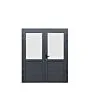 Fonteyn | Aluminium Deur Dubbel | 1/2 Glas