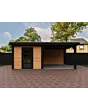 Fonteyn | Tuinhuis Eda met Overkapping 550 x 300 Exclusief