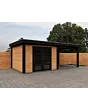Fonteyn | Tuinhuis Lynn met Overkapping 600 x 300 Exclusief