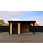 Fonteyn | Tuinhuis Xenna met Overkapping 450 x 300 Exclusief