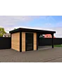 Fonteyn | Tuinhuis Xenna met Overkapping 500 x 300 Exclusief