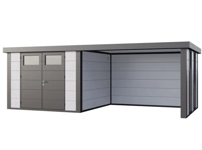 Telluria | Tuinhuis Classico 3030 | 4 Kleuren - met Overkapping Lounge (Large, XL)