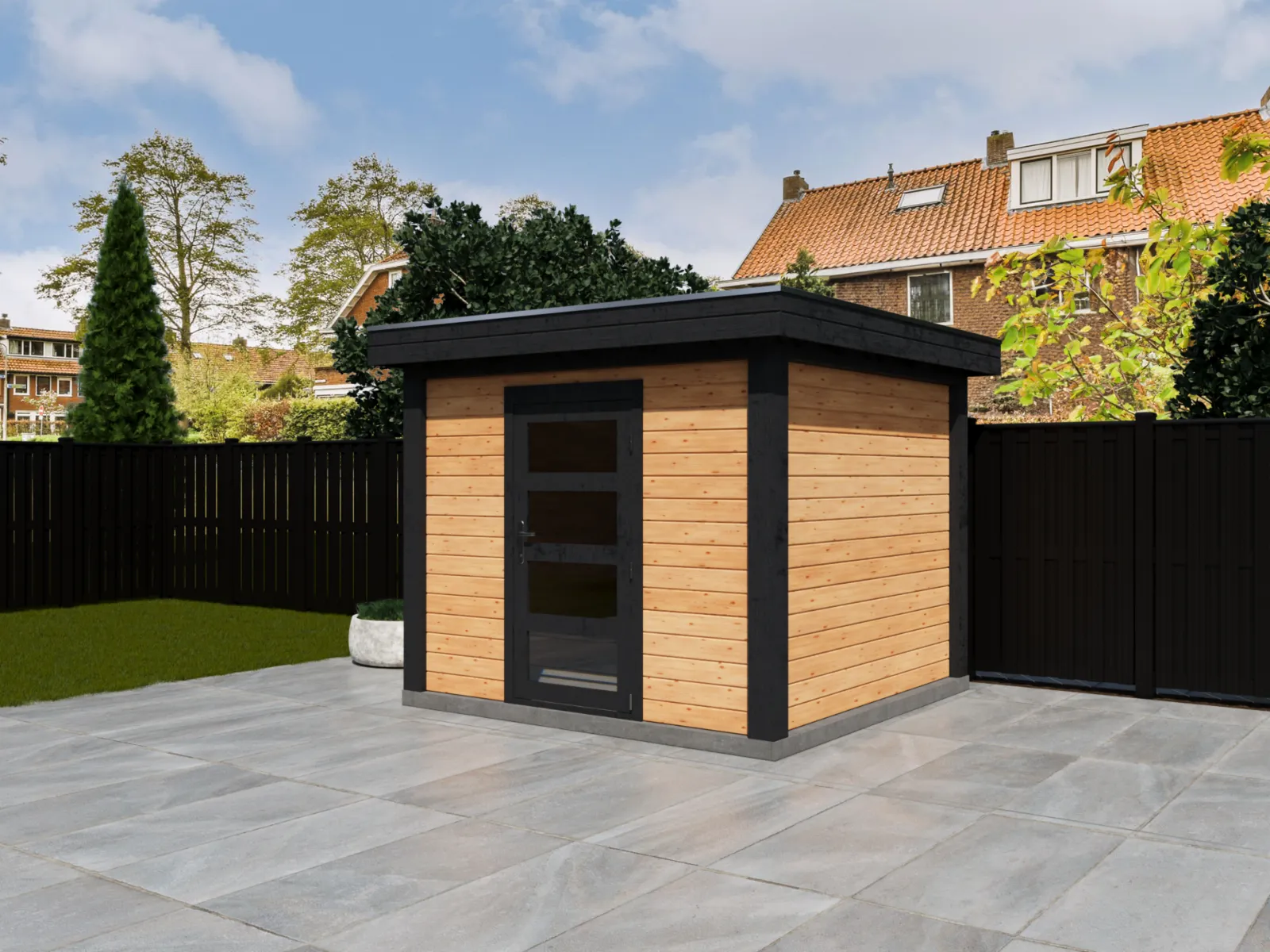 Fonteyn | Tuinhuis Demi 250 x 250 Exclusief