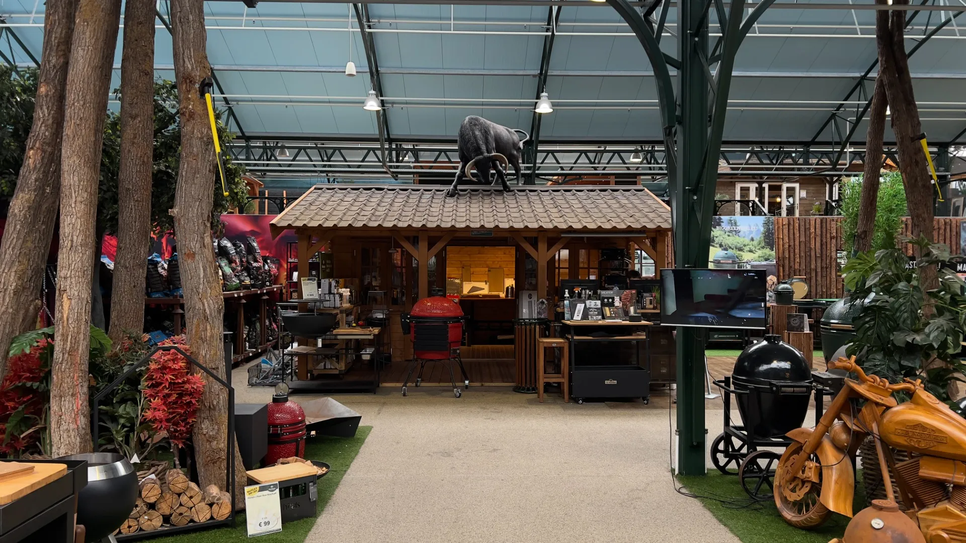 Showmodel Blokhut Dubai 400 x400 cm