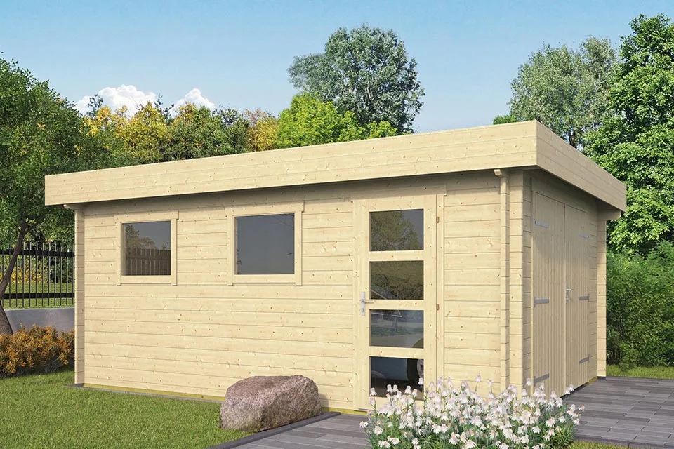 Tuindeco | Marketta Garage | Onbehandeld