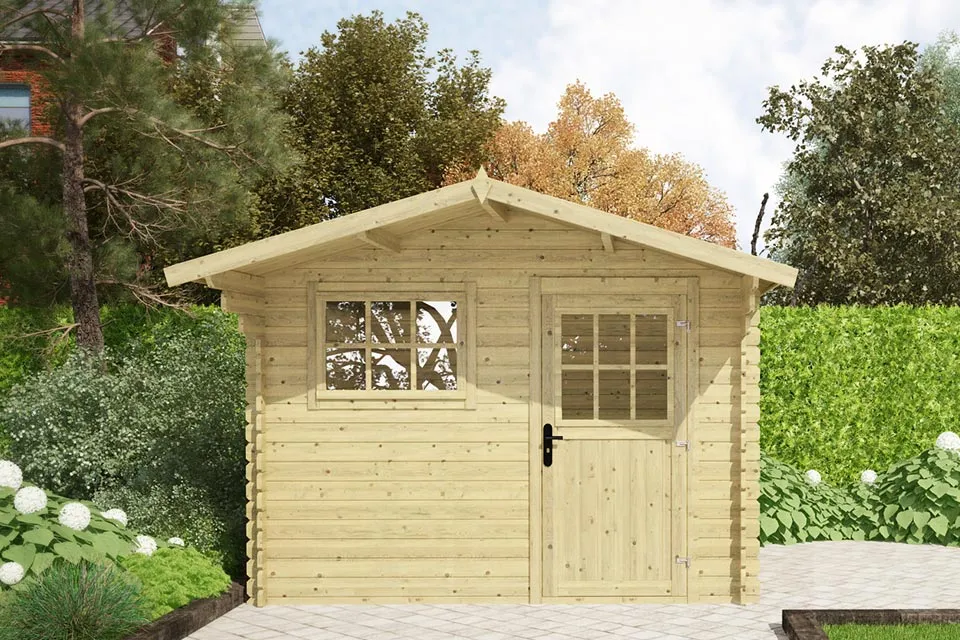 Tuindeco | Heleen Tuinhuis 250 | Groen Geïmpregneerd