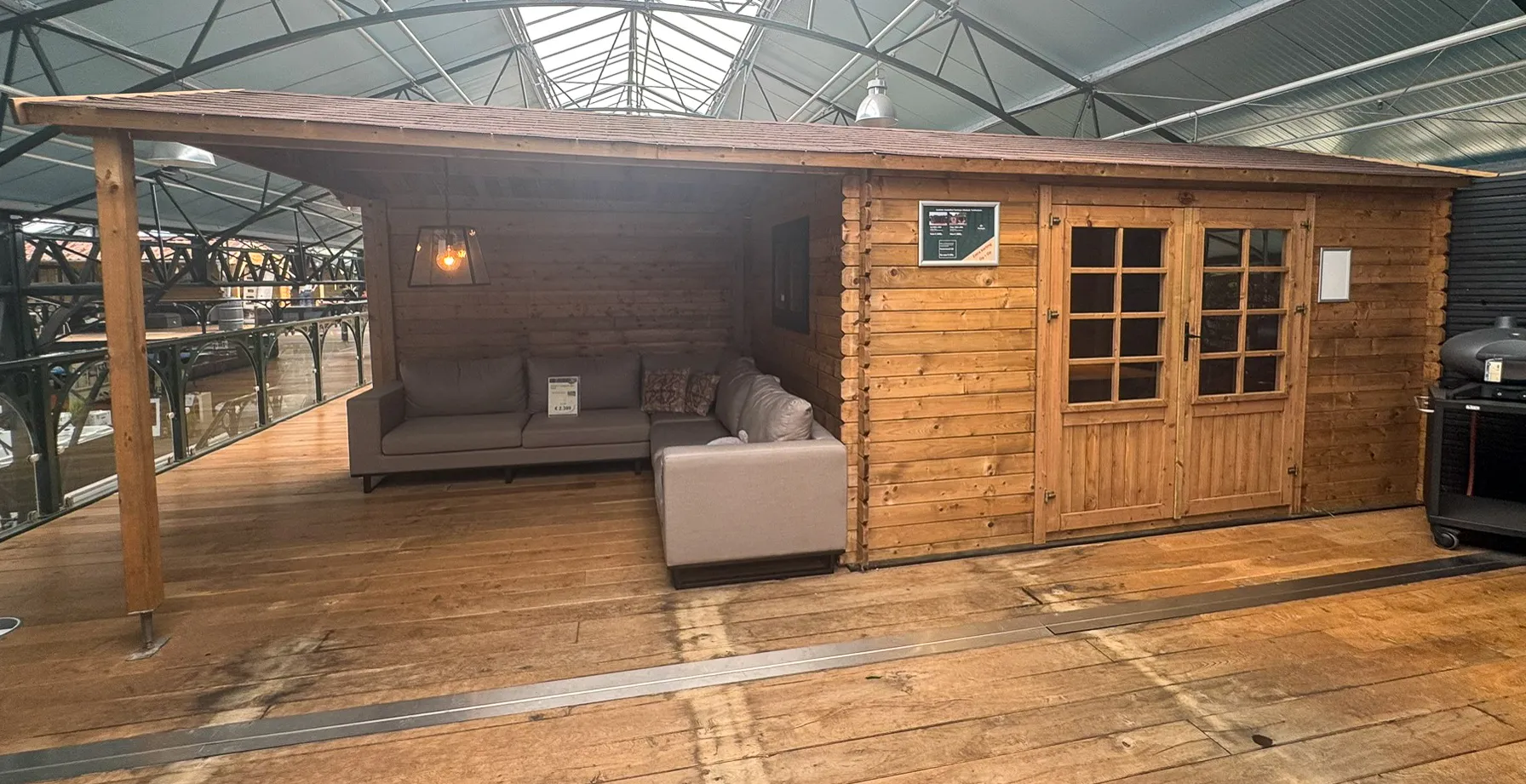 Showmodel Fonteyn Tuinhuis Juna 700 x 300 cm