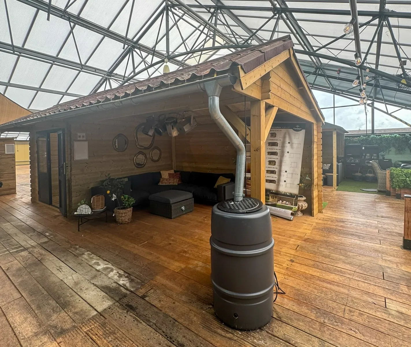 Showmodel Tuinhuis Henriette 700 x 350 cm