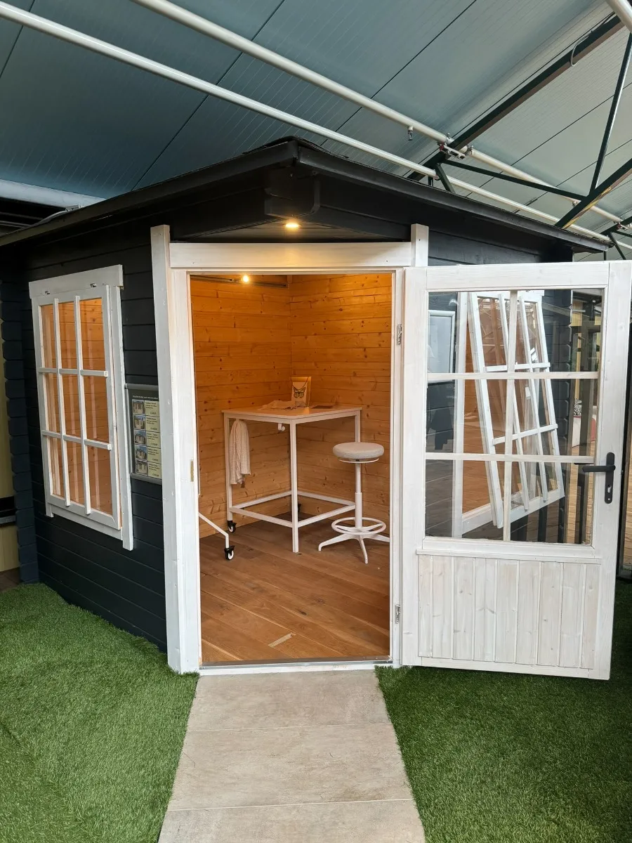 Showmodel Tuinhuis Jos 250 x 250 cm