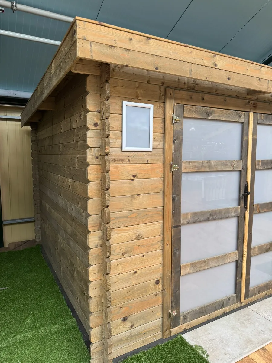 Showmodel Tuinhuis Boukje Grijs HG 246 x 246 cm