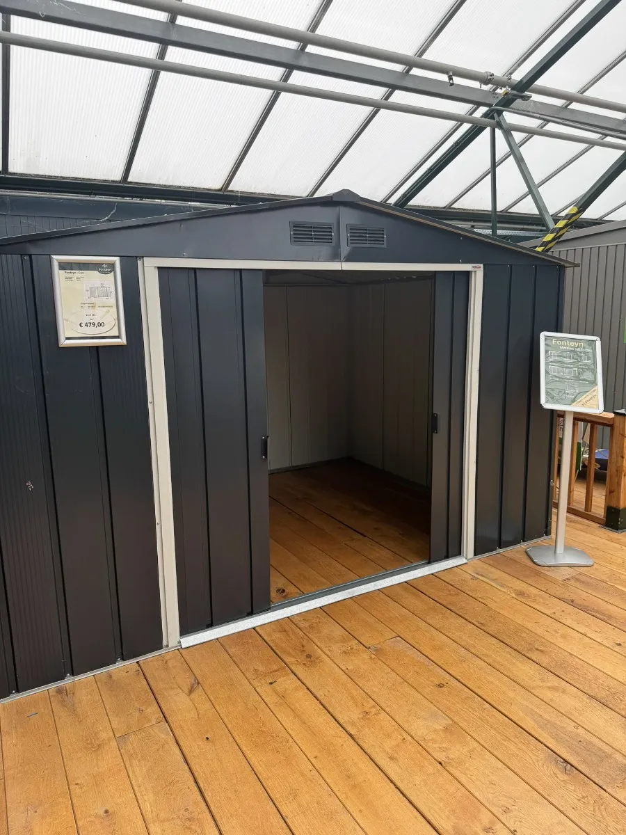 Showmodel Metalen tuinhuis Con