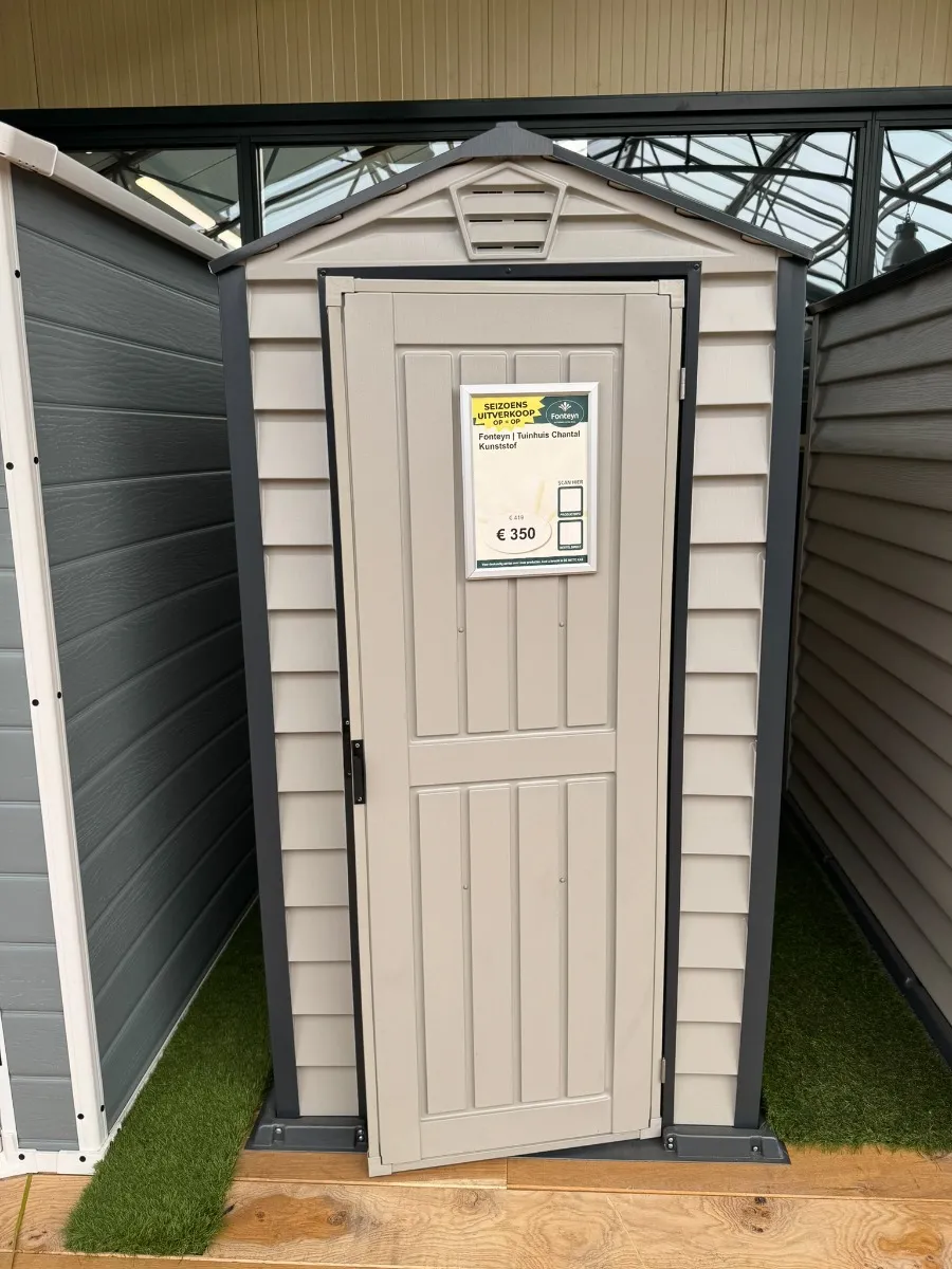 Showmodel Tuinhuis Chantal Kunststof