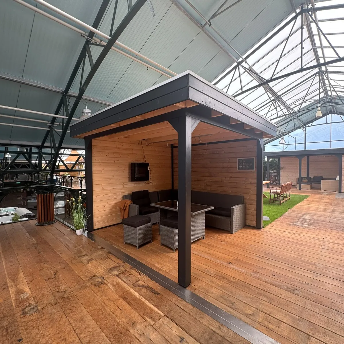 Showmodel Overkapping Exclusief 300 x 300 cm