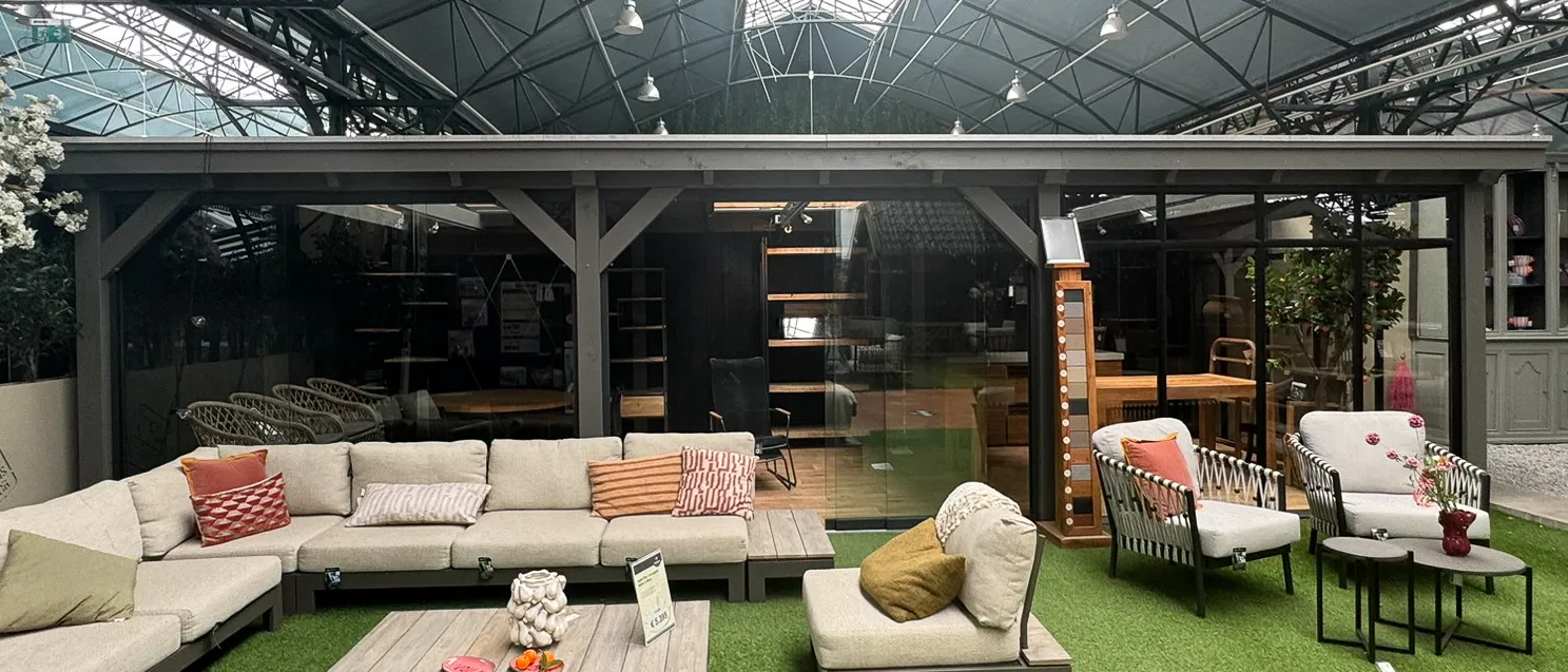 Showmodel Tuinhuis Siena 930 x 415 cm