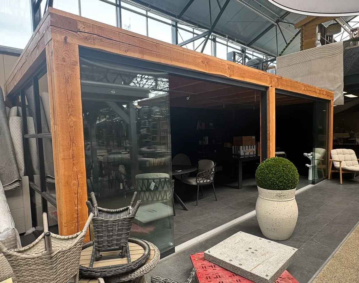 Showmodel Tuinhuis Carpentier 700 x 300 cm