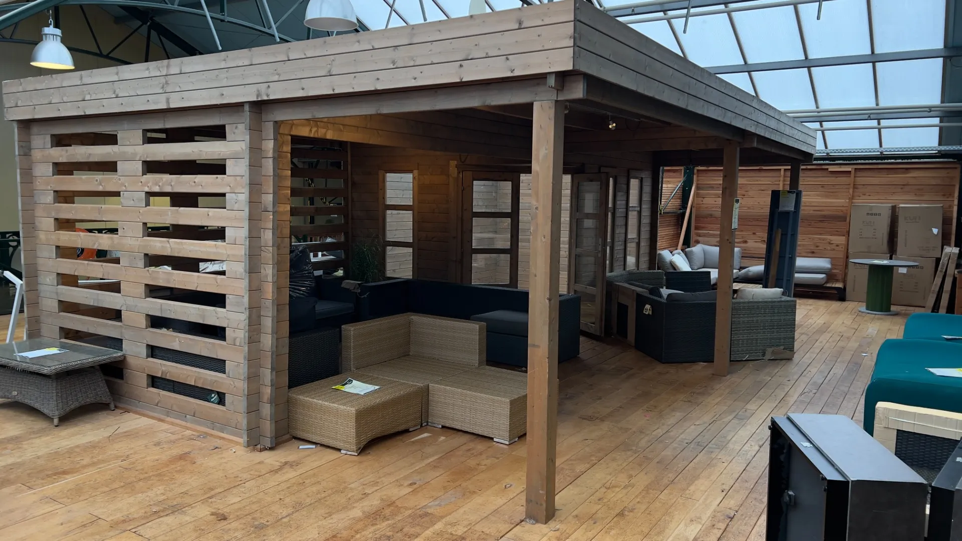 Showmodel Tuinhuis Oletha 780 x 510 cm