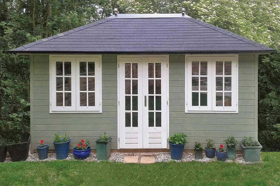 Lugarde | Tuinhuis met piramidedak PR19